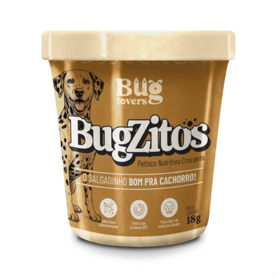 Imagem BUGZITOS I PETISCO NUTRITIVO CROCANTE